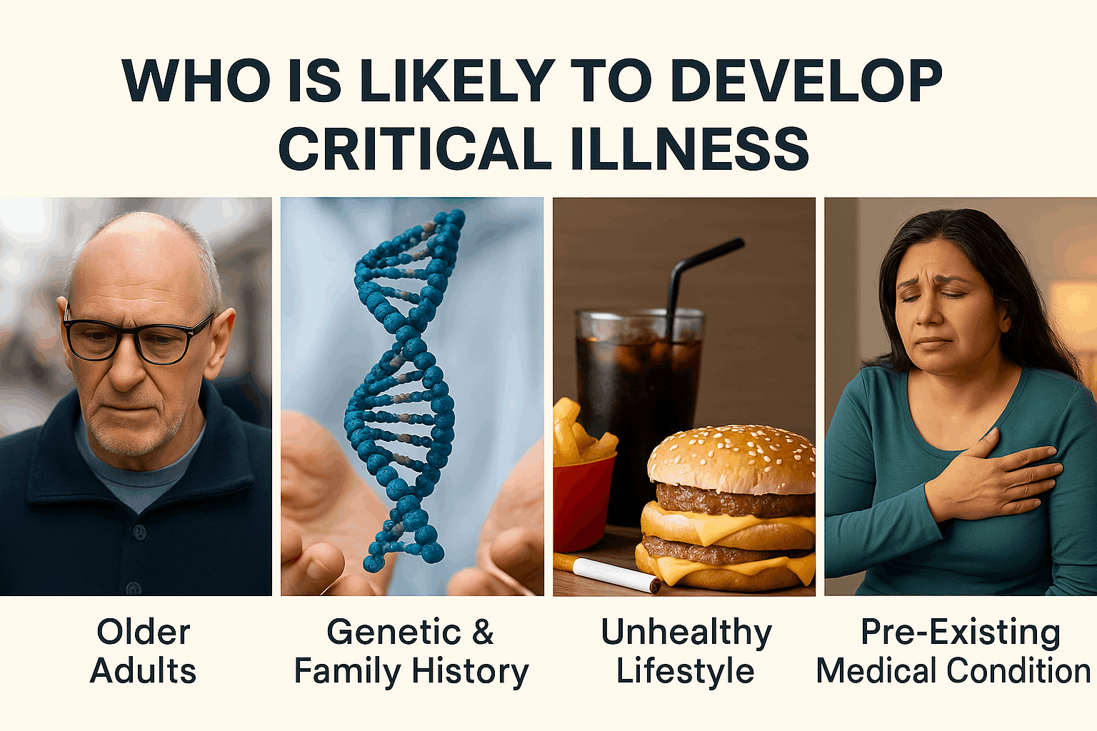 Who is likely to have Critical Illness